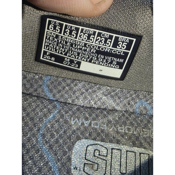 Skechers Slip-Ins Air Cooled Memory Foam Shoes Black Womens size 6.5- SN 158698 - Picture 9 of 9